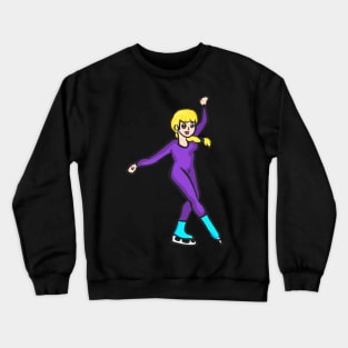 Figure skating ice skating ice skating ice sport Crewneck Sweatshirt